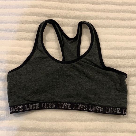 Girls Gray Sport Bra. Size XL.​​​​​​​​​​​​ - Picture 1 of 5